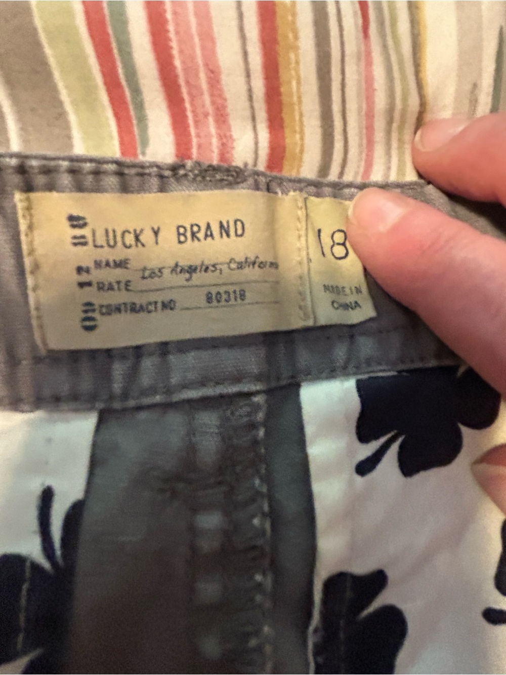 Lucky Brand Shorts in Gray